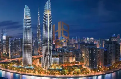 شقة - غرفة نوم - 2 حمامات للبيع في كنال هايتس 2 - الخليج التجاري - دبي