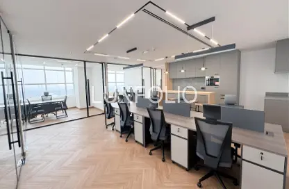 مكتب - استوديو للايجار في مركز مزايا للأعمال أ - مركز مزايا للأعمال - أبراج بحيرات الجميرا - دبي