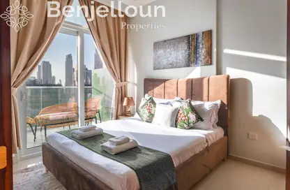 شقة - غرفة نوم - 1 حمام للايجار في مساكن ريفا - الخليج التجاري - دبي