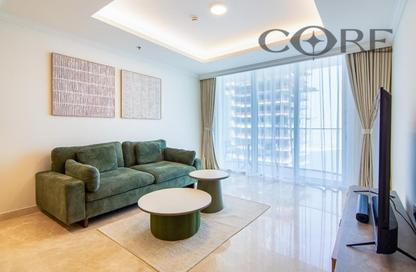 Apartment - 1 Bedroom - 2 Bathrooms for rent in Palace Beach Residence Tower 2 - Palace Beach Residence - EMAAR Beachfront - Dubai Harbour - Dubai