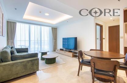 شقة - غرفة نوم - 2 حمامات للايجار في برج Palace Beach ريزيدنس 2 - بالاس بيتش ريزيدنس - إعمار بيتشفرونت - دبي هاربور - دبي