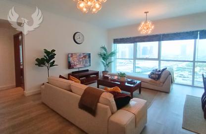 Apartment - 2 Bedrooms - 3 Bathrooms for rent in Saba Tower 2 - JLT Cluster Q - Jumeirah Lake Towers - Dubai