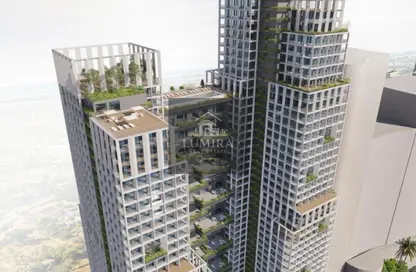 شقة - غرفة نوم - 2 حمامات للبيع في برج موجان - طريق كورنيش عجمان - عجمان