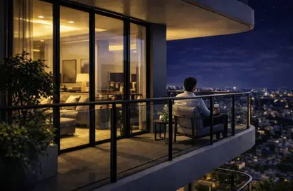 Apartment - 1 Bedroom - 2 Bathrooms for sale in Mawjan Tower - Ajman Corniche Road - Ajman