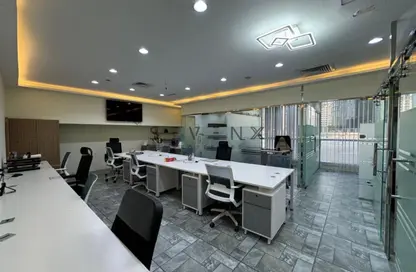 Office Space - Studio - 1 Bathroom for rent in The Exchange - Business Bay - Dubai