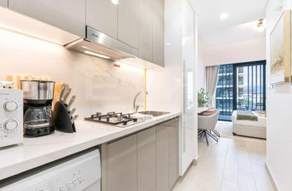 Apartment - Studio - 1 Bathroom for rent in Azizi Riviera 39 - Azizi Riviera - Meydan One - Meydan - Dubai