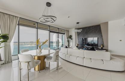 Apartment - 3 Bedrooms - 4 Bathrooms for rent in Beach Vista Tower 1 - Beach Vista - Emaar Beachfront - Dubai Harbour - Dubai