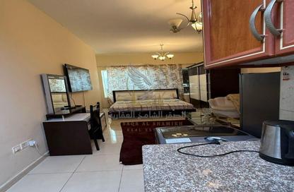 Apartment - Studio - 1 Bathroom for rent in Orient Tower 1 - Orient Towers - Al Bustan - Ajman