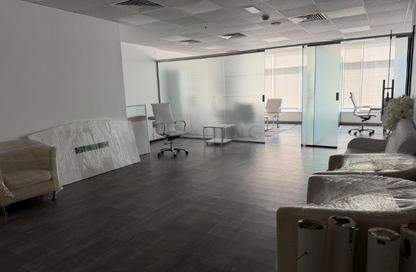 Office Space - Studio - 1 Bathroom for rent in Clover Bay Tower - Business Bay - Dubai