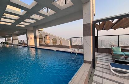 Apartment - 2 Bedrooms - 3 Bathrooms for rent in Al Naemiya Tower 1 - Al Naemiya Towers - Al Nuaimiya - Ajman