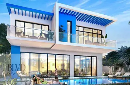 Apartment - 4 Bedrooms - 5 Bathrooms for sale in Santorini Phase 2 By Damac - Damac Lagoons - Dubai