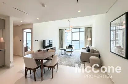 Apartment - 1 Bedroom - 1 Bathroom for rent in Marina Vista Tower 1 - Marina Vista - Emaar Beachfront - Dubai Harbour - Dubai