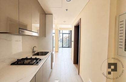 Apartment - Studio - 1 Bathroom for rent in Azizi Riviera 33 - Azizi Riviera - Meydan One - Meydan - Dubai