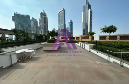 شقة - غرفة نوم - 2 حمامات للايجار في برج التاج - وسط مدينة دبي - دبي