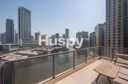 Apartment - 3 - 4 for rent in Al Sahab 1 - Al Sahab - Dubai Marina - Dubai