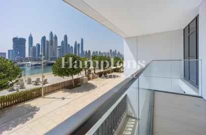 Townhouse - 3 Bedrooms - 4 Bathrooms for rent in Palace Beach Residence Tower 2 - Palace Beach Residence - Emaar Beachfront - Dubai Harbour - Dubai