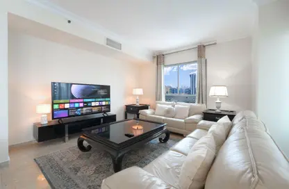Apartment - 3 Bedrooms - 3 Bathrooms for rent in Zumurud Tower - Dubai Marina - Dubai