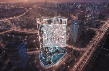 Apartment - 2 Bedrooms - 3 Bathrooms for sale in Binghatti Hills Tower 2 - Binghatti Hills - Dubai Science Park - Dubai