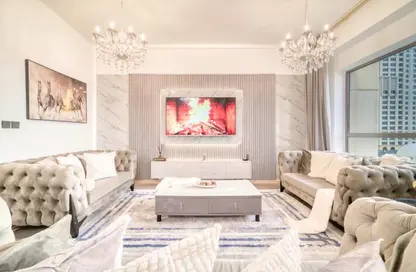 Apartment - 3 Bedrooms - 3 Bathrooms for rent in Rimal 2 - Rimal - Jumeirah Beach Residence - Dubai