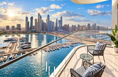 Apartment - 3 - 3 for rent in Marina Vista - Emaar Beachfront - Dubai Harbour - Dubai