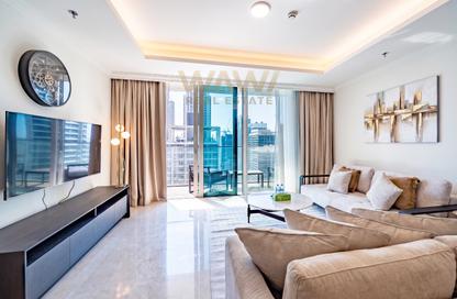 Apartment - 1 Bedroom - 2 Bathrooms for rent in Palace Beach Residence Tower 1 - Palace Beach Residence - Emaar Beachfront - Dubai Harbour - Dubai