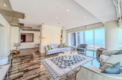 Apartment - 4 Bedrooms - 5 Bathrooms for rent in Damac Heights - Dubai Marina - Dubai