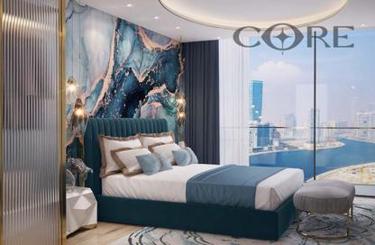 Apartment - Studio - 1 Bathroom for sale in Chic Tower - Business Bay - Dubai