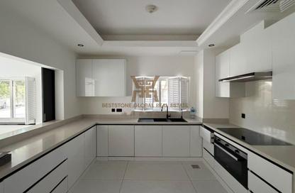 Townhouse - 4 - 4 for rent in Redwood Park - Jumeirah Golf Estates - Dubai