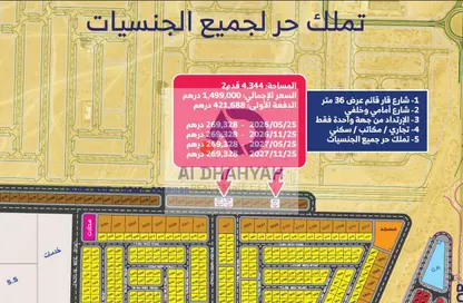 أرض - استوديو للبيع في ضاحية الرويضات - الشارقة