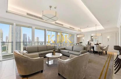Apartment - 4 Bedrooms - 6 Bathrooms for rent in The Address BLVD Sky Collection - Downtown Dubai - Dubai