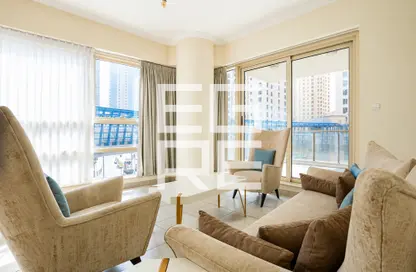 Apartment - 1 Bedroom - 2 Bathrooms for rent in Marina Quays West - Marina Quays - Dubai Marina - Dubai