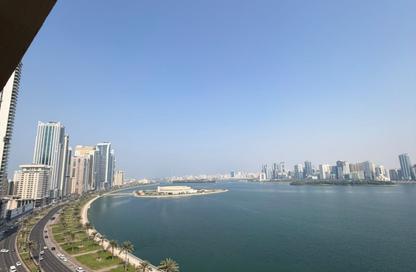 Apartment - 3 - 5 for rent in Al Bassam Tower - Al Majaz 3 - Al Majaz - Sharjah