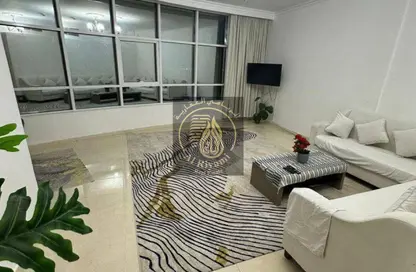 Apartment - 1 Bedroom - 2 Bathrooms for rent in Orient Tower 1 - Orient Towers - Al Bustan - Ajman
