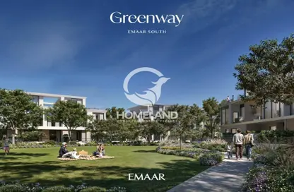 Villa - 3 Bedrooms - 4 Bathrooms for sale in Greenway - EMAAR South - Dubai South (Dubai World Central) - Dubai