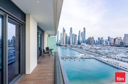 شقة - غرفة نوم - 1 حمام للايجار في برج Marina Vista 1 - مارينا فيستا - إعمار بيتشفرونت - دبي هاربور - دبي