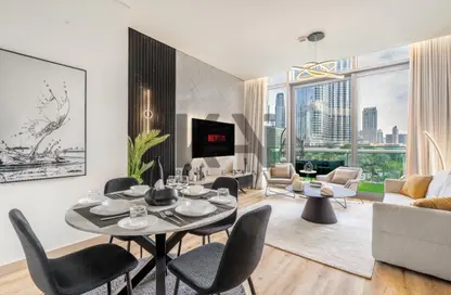 Apartment - 1 Bedroom - 2 Bathrooms for rent in Burj Vista 1 - Burj Vista - Downtown Dubai - Dubai