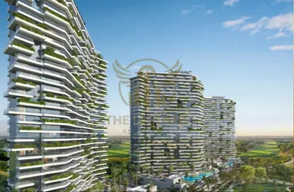 Apartment - 1 Bedroom - 2 Bathrooms for sale in Golf Greens 2 Tower A - Golf Greens 2 - Golf Greens - DAMAC Hills - Dubai