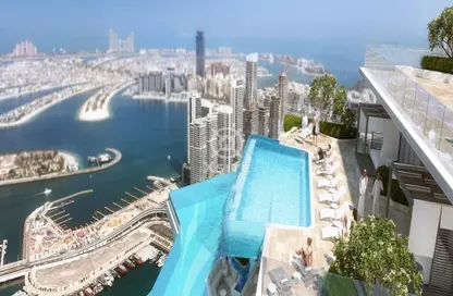 Apartment - 2 Bedrooms - 3 Bathrooms for sale in Habtoor Grand Residences - Dubai Marina - Dubai