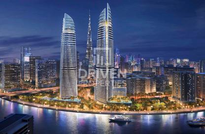 Apartment - 1 - 2 for sale in Canal Heights 2 - Business Bay - Dubai