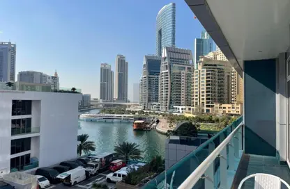 شقة - غرفة نوم - 2 حمامات للايجار في اورا مارينا - دبي مارينا - دبي