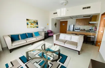 شقة - غرفة نوم - 1 حمام للايجار في برج صبربيا 2 - صبربيا - جبل علي داون تاون - دبي