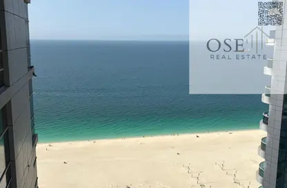 Apartment - 2 Bedrooms - 2 Bathrooms for sale in Corniche Tower - Ajman Corniche Road - Ajman