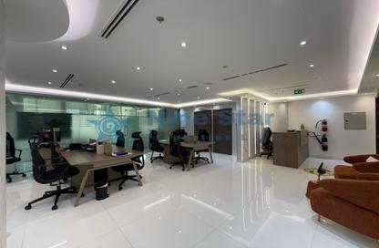 Office Space - Studio - 1 for rent in Clover Bay Tower - Business Bay - Dubai