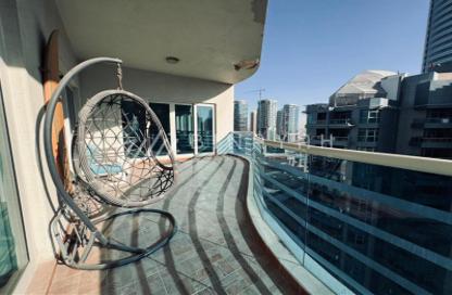 Apartment - 2 Bedrooms - 3 Bathrooms for rent in Cascades Tower - Dubai Marina - Dubai