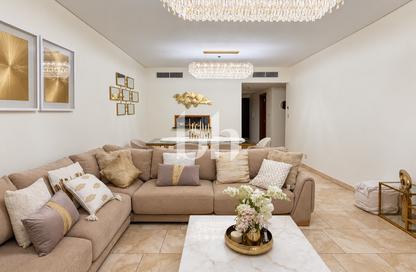 Apartment - 2 - 3 for rent in Al Fattan Marine Tower - Al Fattan Marine Towers - Jumeirah Beach Residence - Dubai