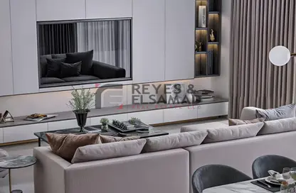 Apartment - 1 Bedroom - 2 Bathrooms for sale in Butterfly Towers - Arjan - Dubai