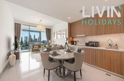 Apartment - 1 Bedroom - 1 Bathroom for rent in Beach Vista Tower 1 - Beach Vista - Emaar Beachfront - Dubai Harbour - Dubai