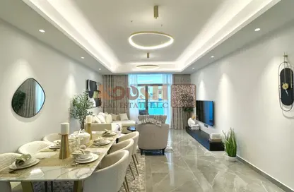 Apartment - 2 Bedrooms - 3 Bathrooms for sale in Ajman Creek Towers - Al Rashidiya 1 - Al Rashidiya - Ajman