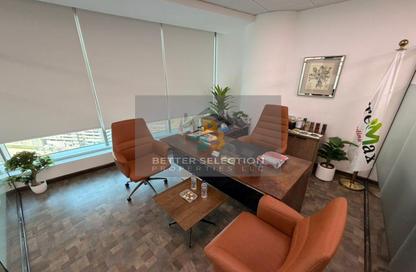 Office Space - Studio - 1 Bathroom for rent in The Prime Tower - Business Bay - Dubai