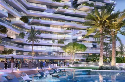 شقة - غرفة نوم - 1 حمام للبيع في برج Golf Greens 2 B - جولف جرينز 2 - جولف جرينز - داماك هيلز - دبي